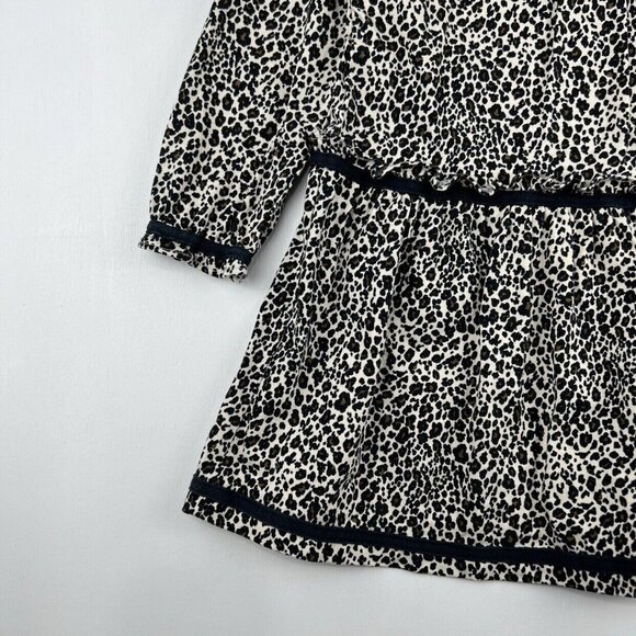 Hanna Andersson Leopard Print Ruffle Dress - Picture 3 of 10